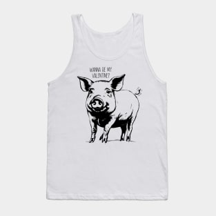 Wanna be my Valentine ? Tank Top